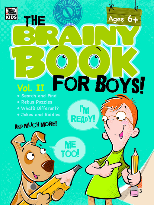 Title details for Brainy Book for Boys, Volume 2 Activity Book by Thinking Kids - Available